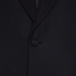 Brioni Black Super 160s Wool Quirinale Tuxedo Suit M