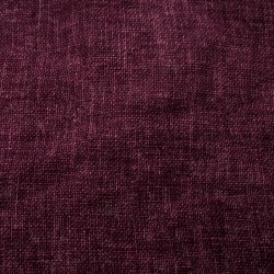 Brunello Cucinelli Burgundy Cross Stitch Detail Linen Pocket Square