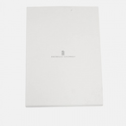 Pre Owned Brunello Cucinelli Grey Striped Cotton Slim Fit Shirt XL