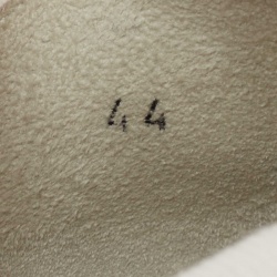 Pre Owned Brunello Cucinelli White Knit Fabric Lace Up Sneakers Size 44