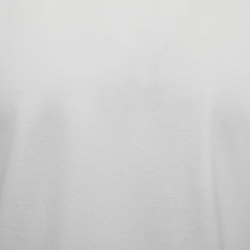 Brunello Cucinelli White Cotton Crew Neck Short Sleeve T-Shirt L