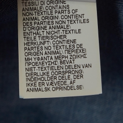 Pre Owned Brunello Cucinelli Blue Washed Denim Buttoned Up Shirt XL