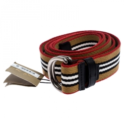 D Ring Belt Icon Stripe - Burberry