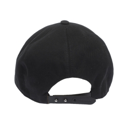 Pre Owned كاب بربري مزين بشعار الماركة دي كيه قطن أسود