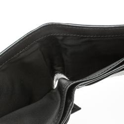 Burberry Black Alligator Bifold Wallet
