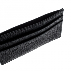 Burberry Black Leather Card Holder