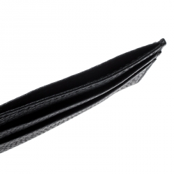 Burberry Black Leather Card Holder