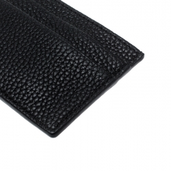 Burberry Black Leather Card Holder