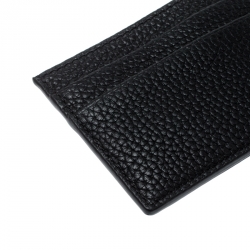 Burberry Black Leather Card Holder