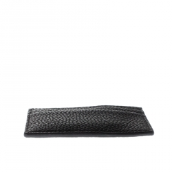 Burberry Black Leather Card Holder
