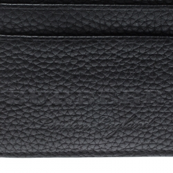 Burberry Black Leather Card Holder