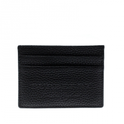 Burberry Black Leather Card Holder