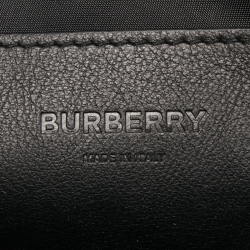 Pre Owned Burberry Black Leather Paddy Crossbody Bag