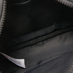 Pre Owned Burberry Black Leather Paddy Crossbody Bag