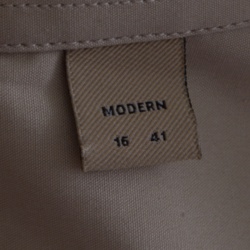 Pre Owned Burberry London Beige Stretch Cotton Button Front Modern Fit Shirt L