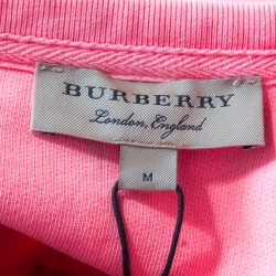 مملوكة مسبقًا Burberry Bright Neon Clement Scribbled Logo Print Rennie Sweatshirt M
