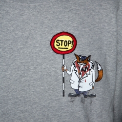 Pre Owned سويتشيرت بربري رقبة مستديرة تفاصيل مطرز تريكو رمادي L