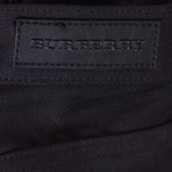 Pre Owned Burberry Black Denim Slim Leg Steadman Jeans S