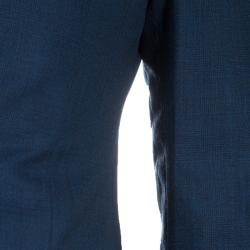 Burberry Blue Regular Fit Tailored Suit M