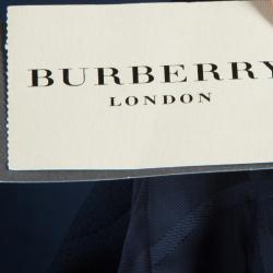 Burberry Blue Regular Fit Tailored Suit M