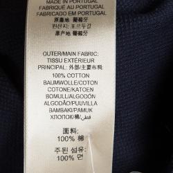 مملوكة مسبقًا تي شيرت بولو بربري لندن تريكو شمع العسل كتل لونية XS