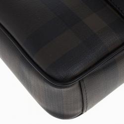 Burberry Smoked Check Newburg Briefcase