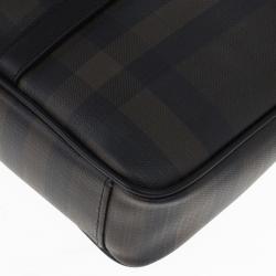 Burberry Smoked Check Newburg Briefcase