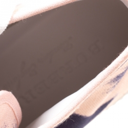 Burberry Pink Painted Bird Canvas Birdskingly High Top Sneakers Size 45