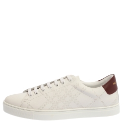 Burberry perforated leather on sale sneakers