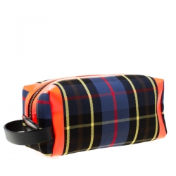 Burberry Multicolor Canvas Washbag Pouch
