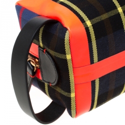 Burberry Multicolor Canvas Washbag Pouch