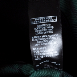 Burberry Multicolor Canvas Washbag Pouch