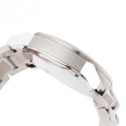 Pre Owned ساعة يد رجالية بربري ذا سيتي BU9351 ستانلس ستيل سوداء 42 مم