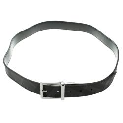 Pre Owned Burberry Beat check Vinyl Buckle Belt 110cm