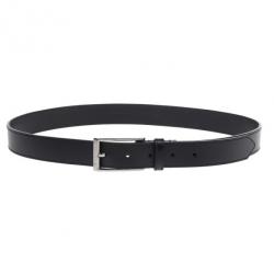 مملوكة مسبقًا Burberry Black Leather Belt 90CM