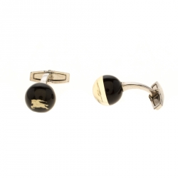 Burberry Equestrian Knight Black Sphere Cufflinks