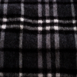 Burberry Charcoal Grey Classic Check Cashmere Stole