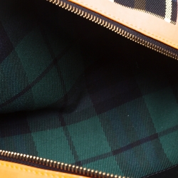 Burberry Multicolor Canvas Washbag Pouch