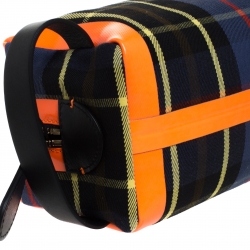 Burberry Multicolor Canvas Washbag Pouch