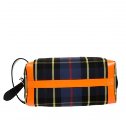 Burberry Multicolor Canvas Washbag Pouch