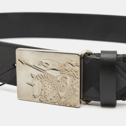 BURBERRY Belts T.cm 95 leather Black ref.997536 - Joli Closet