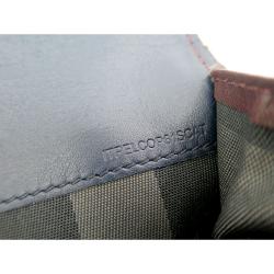 Burberry Bicolor Leather Continental Wallet