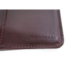 Burberry Bicolor Leather Continental Wallet