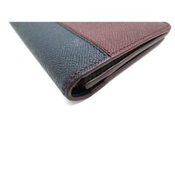 Burberry Bicolor Leather Continental Wallet