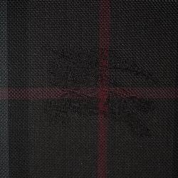 Burberry Black Horseferry Check Canvas and Leather Bi-Fold Wallet