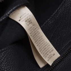 Burberry Black Leather Flat Envelope Clutch