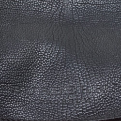 Burberry Black Leather Flat Envelope Clutch