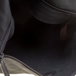 Burberry Black Leather Flat Envelope Clutch