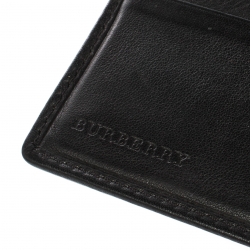 Burberry Black International Bifold Wallet