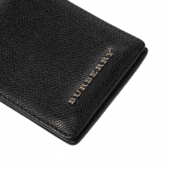 Burberry Black International Bifold Wallet